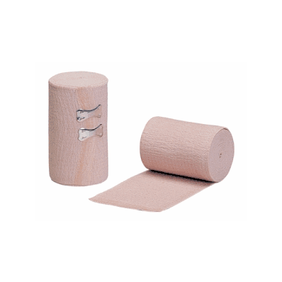 Bandage, Elastic, Rubber, 6", 10pk