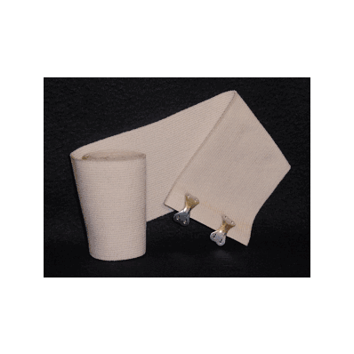 Bandage, Elastic, Std, Knit, Str, Lf, 4"X5yd