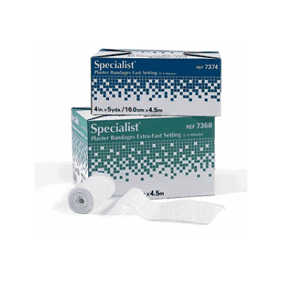 Bandage, Plstr, Fast, 6"X5yd, 12/Cs
