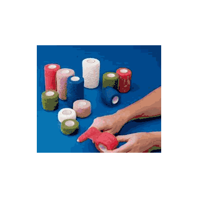 Bandage, Self-adhering Coban 2"X5yds Blu (36/