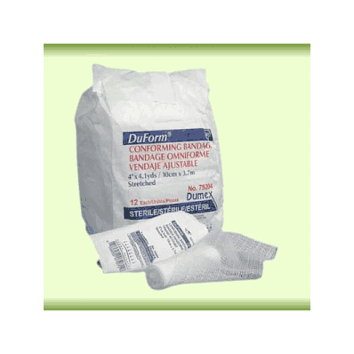Bandage, Synthetic, 4"X4.1yd Sterile - Medlin