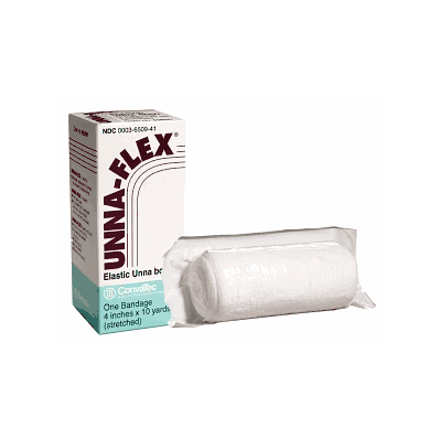 Bandage, Unna Boot, 4"X10 Yd, W/O Calamine