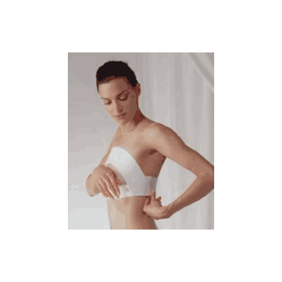 Bandeau, Breast Binder Womens Wht Lg/Xlg - -