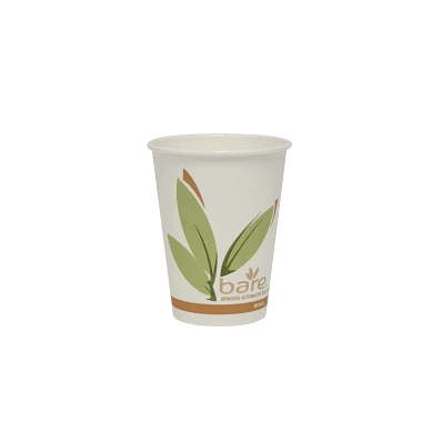 Bare Disposable Hot Paper Drinking Cups - Cup