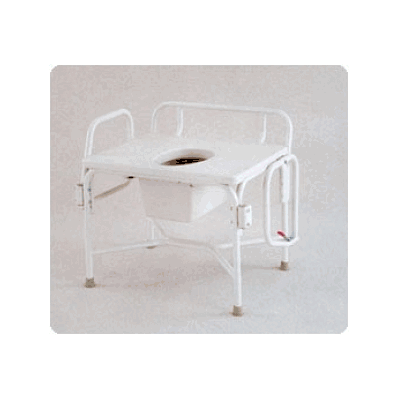 Bariatric Extra-wide Drop-arm Commode By Patt