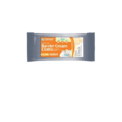 Barrier Cream Washcloths Comfort Shield Easy
