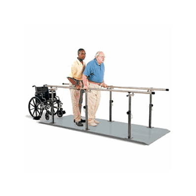 Bars, Parallel, 10' Pltfrm, Adj Ht / Wd