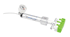 BasixTouch40 # IN8140, High Pressure Inflation Syringe (and Low Pressure) rating 40 atm/bar, volume 30 mL, tubing length 13" Clear Poly carbonate sold as 5 ea/cs Merit Inflation Devise<br><br><font color="red"><b>BACK TO THE PRODUCT TABLE, <a href="https://www.aaawholesalecompany.com/i-v--therapy-i-v--therapy-accessories-inflation-device-kits.html">CLICK HERE</a></b></font>