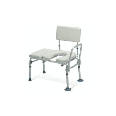 Bath / Commode Transfer Bench, with Back