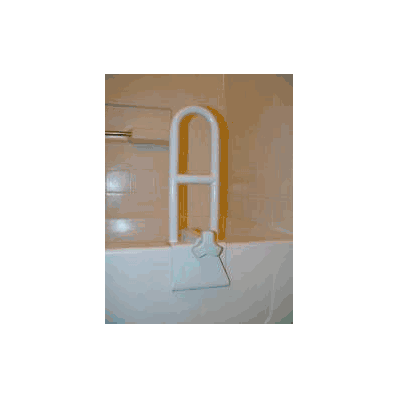 Bath Tub Grab Bar Sunmark 6w X 14h Inch Whit