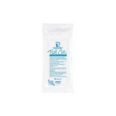 Bath Wipe Comfort Bath 8 X 8 Inch Unscented