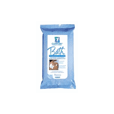 Bath Wipe Comfort Bath 8 X 8 Inch Unscented