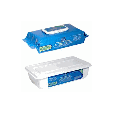 Bath Wipe Hygea 9 1/2 X 11 1/2 Inch Rose Sce