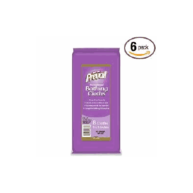 Bath Wipe Prevail 8 X 8 Inch Fresh Scent Pop