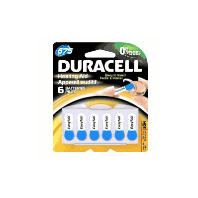 Battery, Hearing Aid Sz675 (6/Pk 6pk/Cs) - -