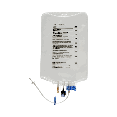 Empty Container, 1000 mL All-in-One with Connector