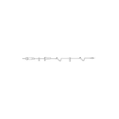 Baxter 2C6425 DEHP Administration Set, 101" Tubing