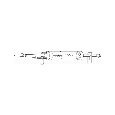 Baxter 2H8865 Buretrol Add-On Set, 150 mL Valveless Burette, Clearlink