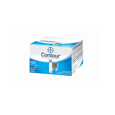 Bayer Contour Test Strips - Strip, Test, Gluc