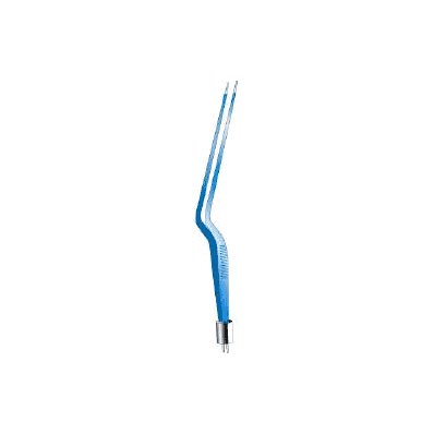 Bayonet Forceps Hardy Tweezer Type Angled 8 I