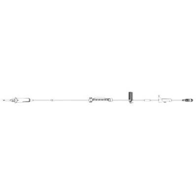 BBraun 363904 Infusomat Pump IV Set, Pump Set, 15 drops/mL Universal Spike, Volume 22 mL