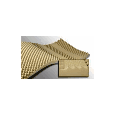Bed Pad Convoluted Foam 72 X 34 Inch - Pad, E