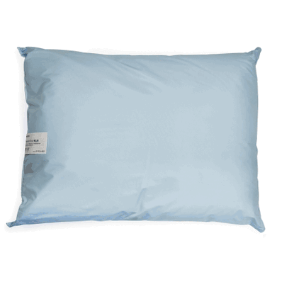 Bed Pillow, BLUE, Reusable, 19" x 25"