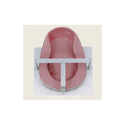 Bedpan Rack, Single Beam Aluminum, 12 X 14 I