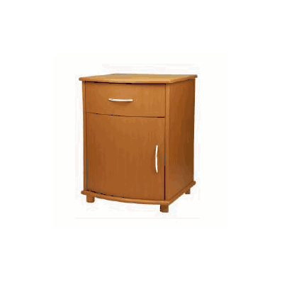 Bedside Cabinet, 29" W X 20-1/2" H X 22" D with 1 Drawer, Single Door