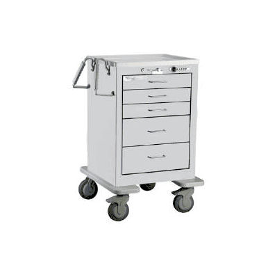 Bedside Cart Heavy Duty Steel 24-1/4 X 25-1/2
