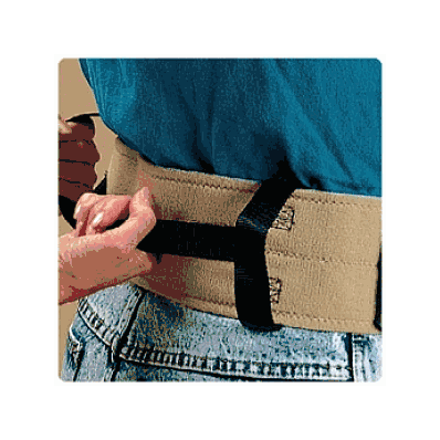 Belt, Velcro Walking, Sml 24-30" - Medline