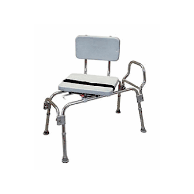 Bench, Sliding, W/Swivel Seat Transfer