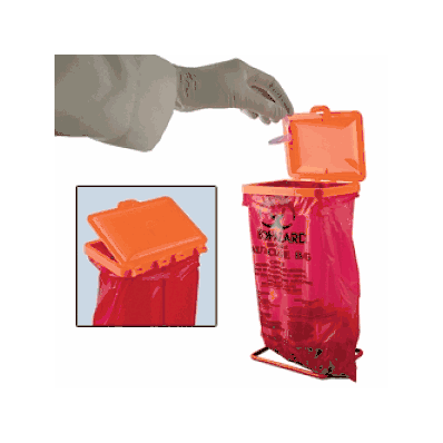 Bench-top Biohazard Bag Covers By Bel-art - C