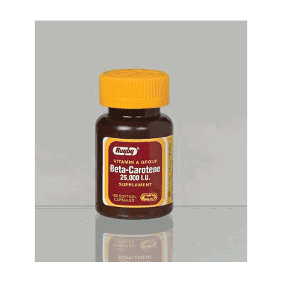 Beta Carotene, Cap 25miu (100/Bt) - - Watson