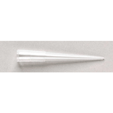 Beveled Pipette Tip, 2" 1 to 200uL, Clear, Hinged Rack, Universal Fit Sterile