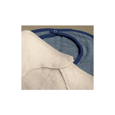 Bib Hook And Loop Reusable 100% Cotton Terry