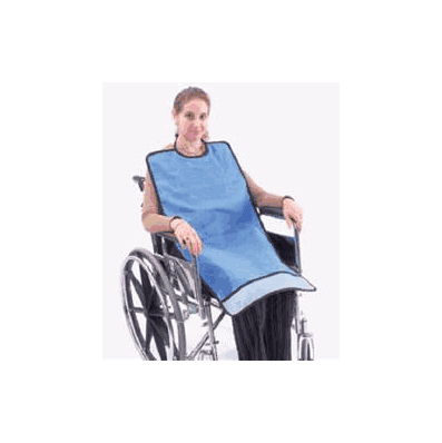Bib Terrycloth / Vinyl - Bib, Terry/Vnyl Blu