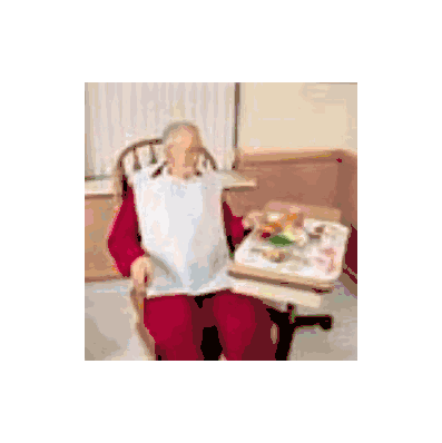 Bib Tidi Slipover Disposable Tissue / Poly -