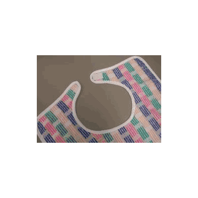 Bib Ties Reusable 86% Cotton / 14% Poly - Bib