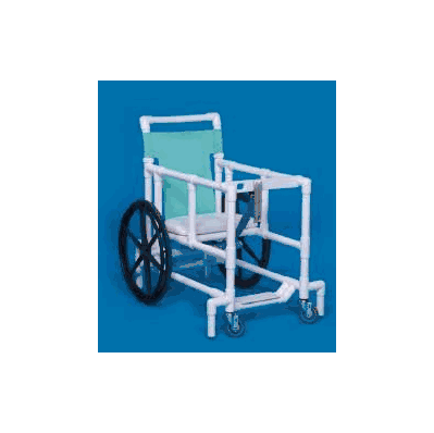 Big Wheel Non Folding Walker Fixed Height Pvc