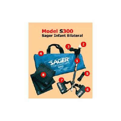 Bilateral Traction Splint Super Sager Model S