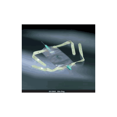 Bile Bag, 9 oz., 8'L Clear with Heat Seal Closure