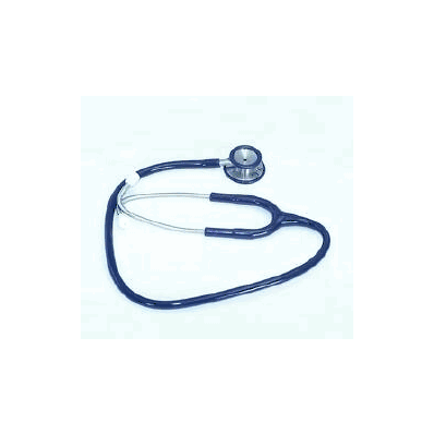 Binaural Stethoscope Gray 1-tube 22 Inch Dual