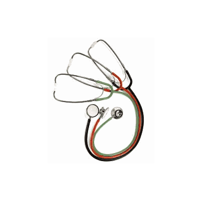 Binaural Stethoscope Tycos Poppy Red 1-tube