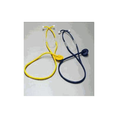 Binaural Stethoscope Yellow - Stethoscope, Di