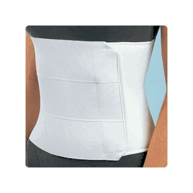 Binder, Elastic, 3-panel, 9" Male 30-45"