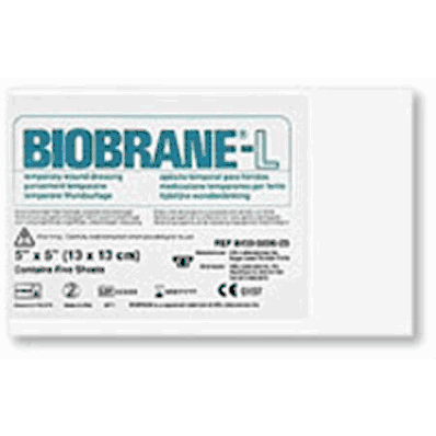 Dressing, Wound Adhsv Biobrane Lt 5"X5" (5/Bx