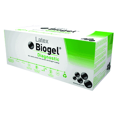 Biogel Diagnostic Exam Glove, Size 6 with 11"