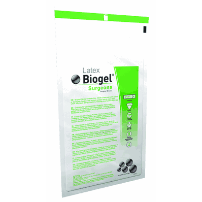 Biogel Surgeons Surgical Glove, Size 7.5 with 11.73"