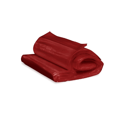 Biohazard Waste Bag, 23" x 23", 1.2 mil, 500/Cs